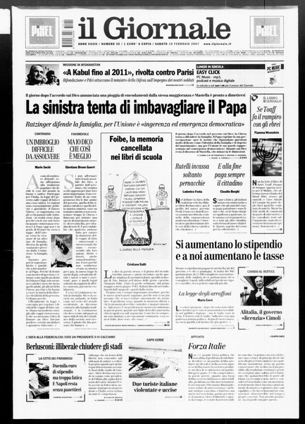 Il giornale : quotidiano del mattino